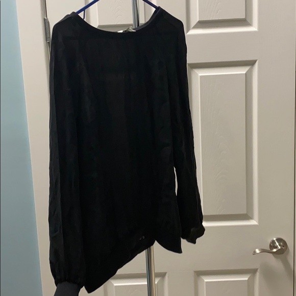 Joie long sleeve silk top - Picture 3 of 6